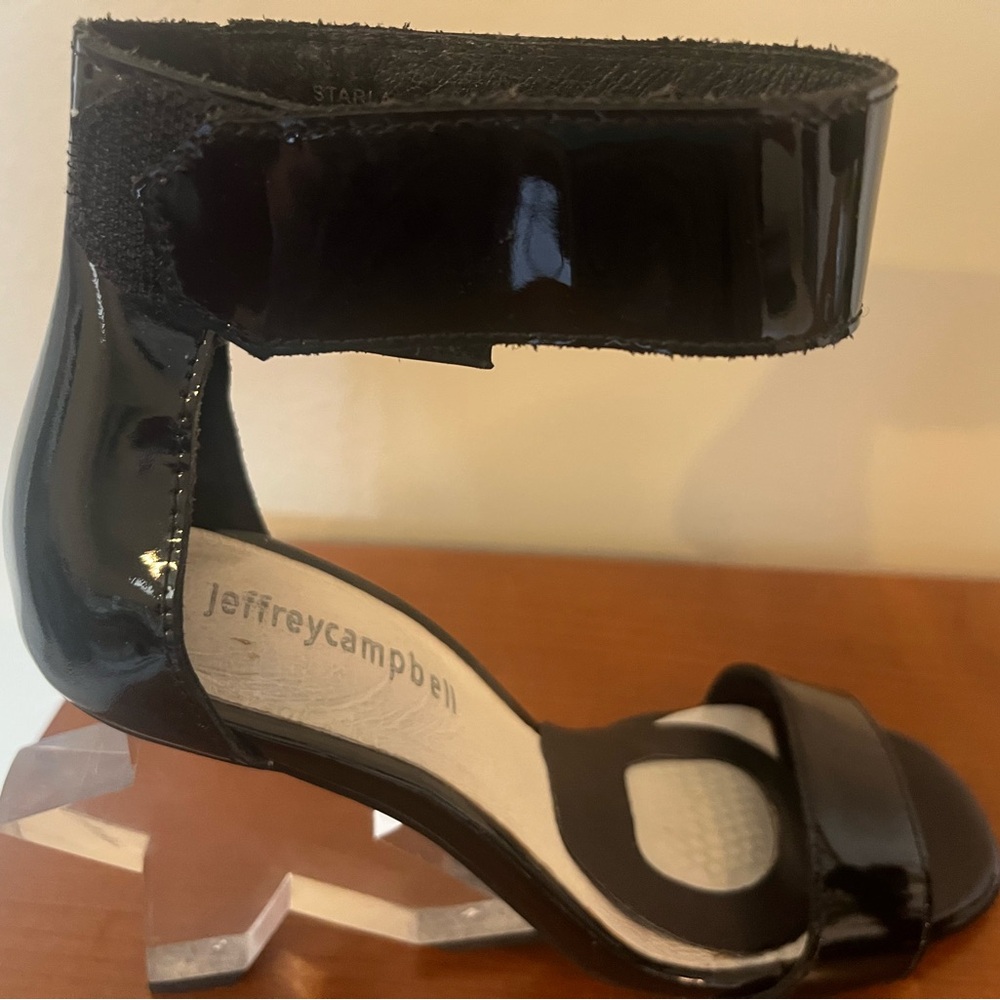 Jeffrey Campbell Starla Black Star Heel Women's Shoes size 6 - Picture 6 of 9